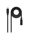 Nanocable 10.01.4502 cable USB USB 3.2 Gen 2x2 2 m USB C Negro