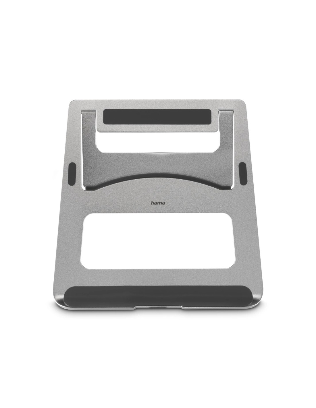 Hama Aluminium Soporte para ordenador portátil Plata 39,6 cm (15.6")