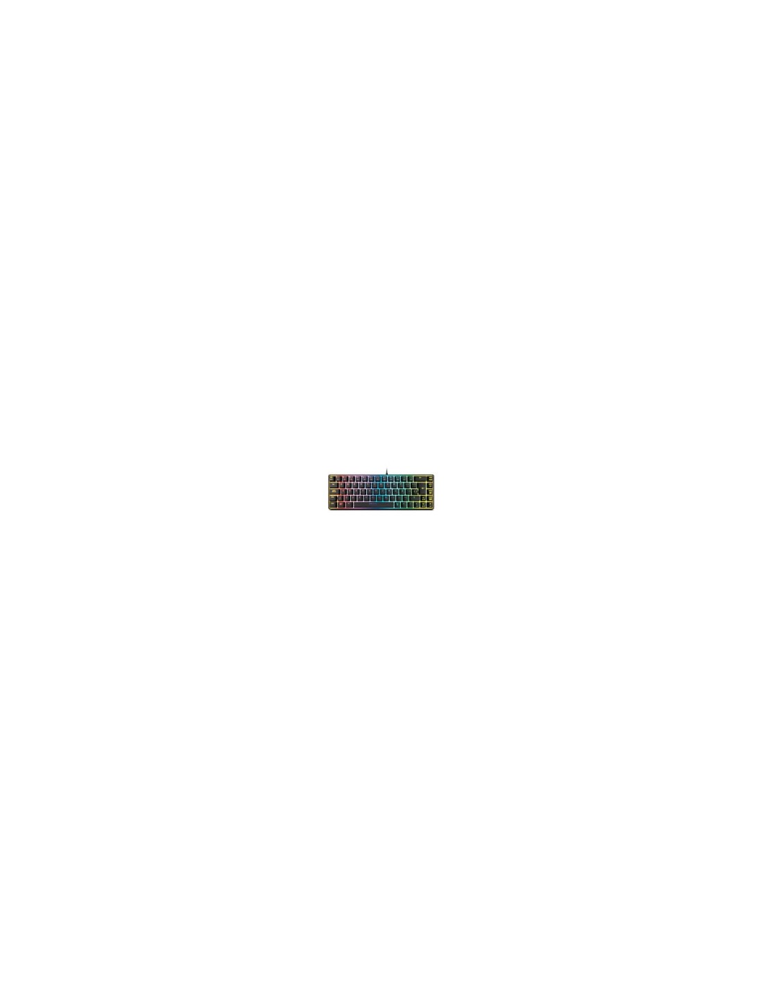 Krom Kalista teclado Juego USB Negro