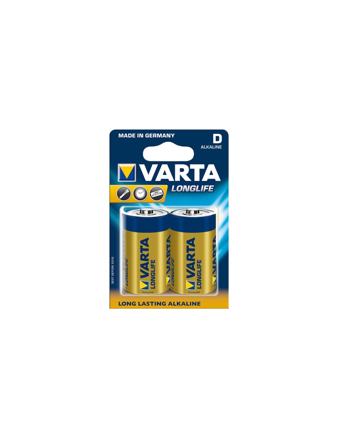 Varta 4120 BaterÍ­a de un solo uso D Alcalino