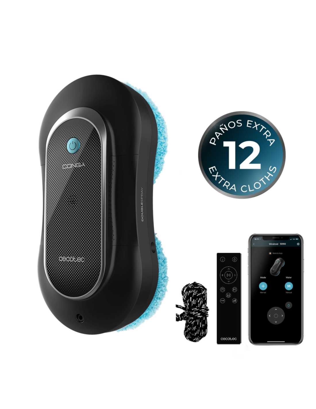 Conga Windroid 1090 Double Spray Connected