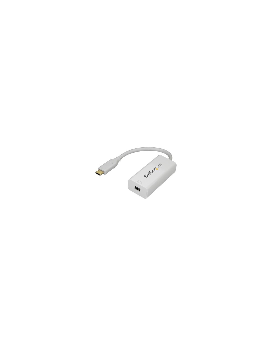 StarTech.com Adaptador USBC a Mini DisplayPort - Adaptador de VÍ­deo USB Tipo C a Mini DP - 4K 60Hz - Blanco