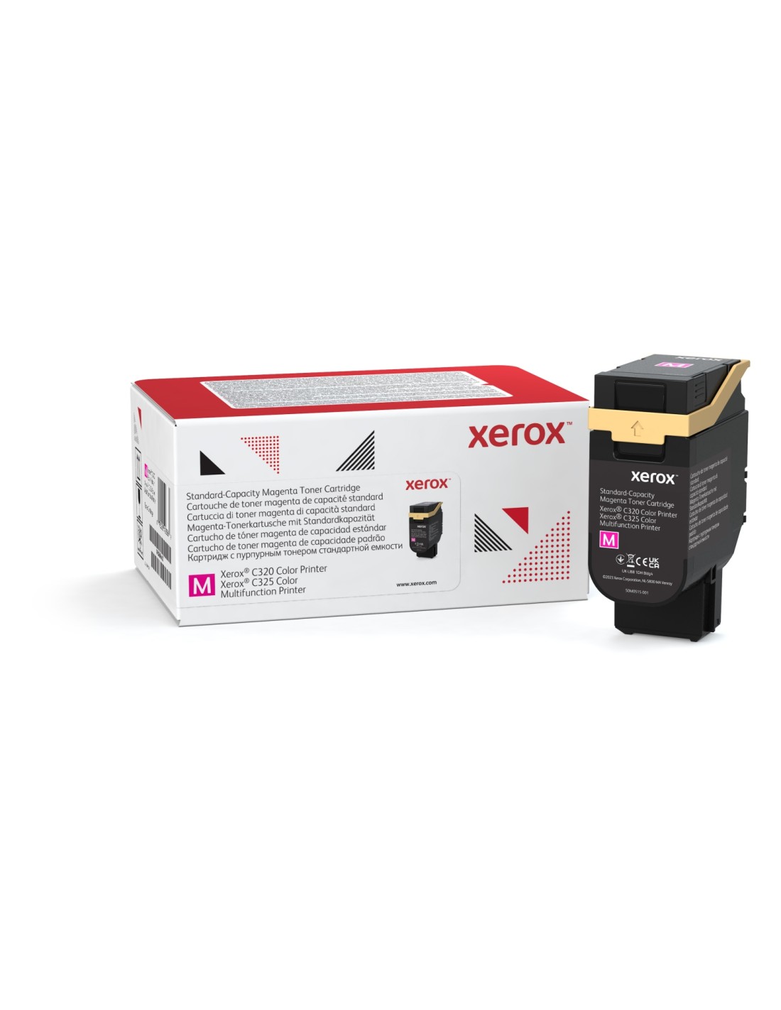 Xerox C320/C325 Cartucho de tóner magenta de capacidad estándar (1800 páginas)