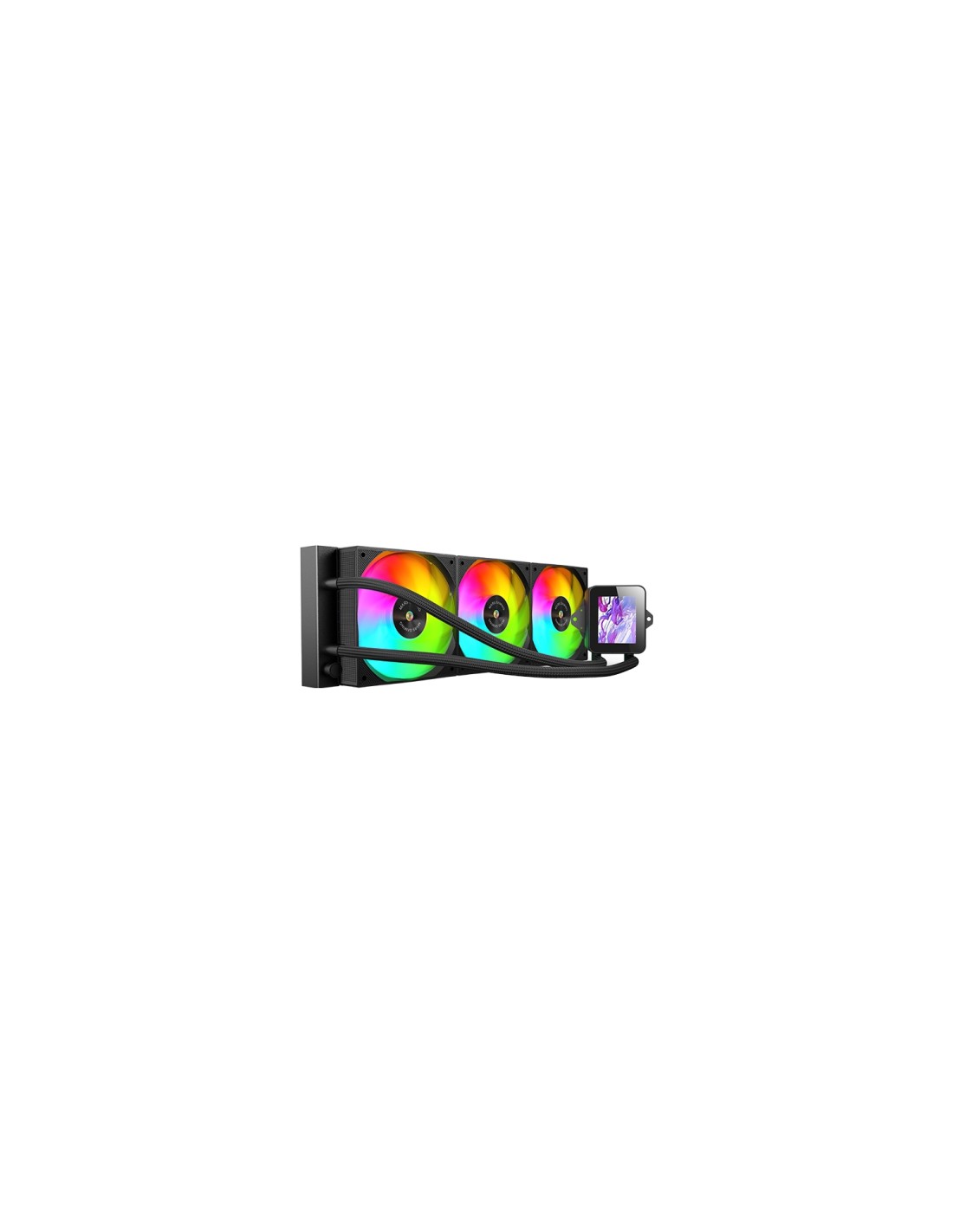 Mars Gaming MLVISION360 sistema de refrigeración para ordenador Procesador Sistema de refrigeración líquida todo en uno 12 cm Ne