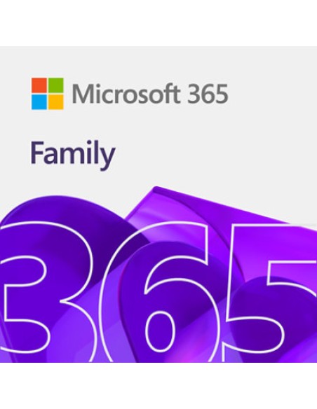 Microsoft Office 365 Family Office suite 1 licencia(s) Plurilingüe 1 año(s)