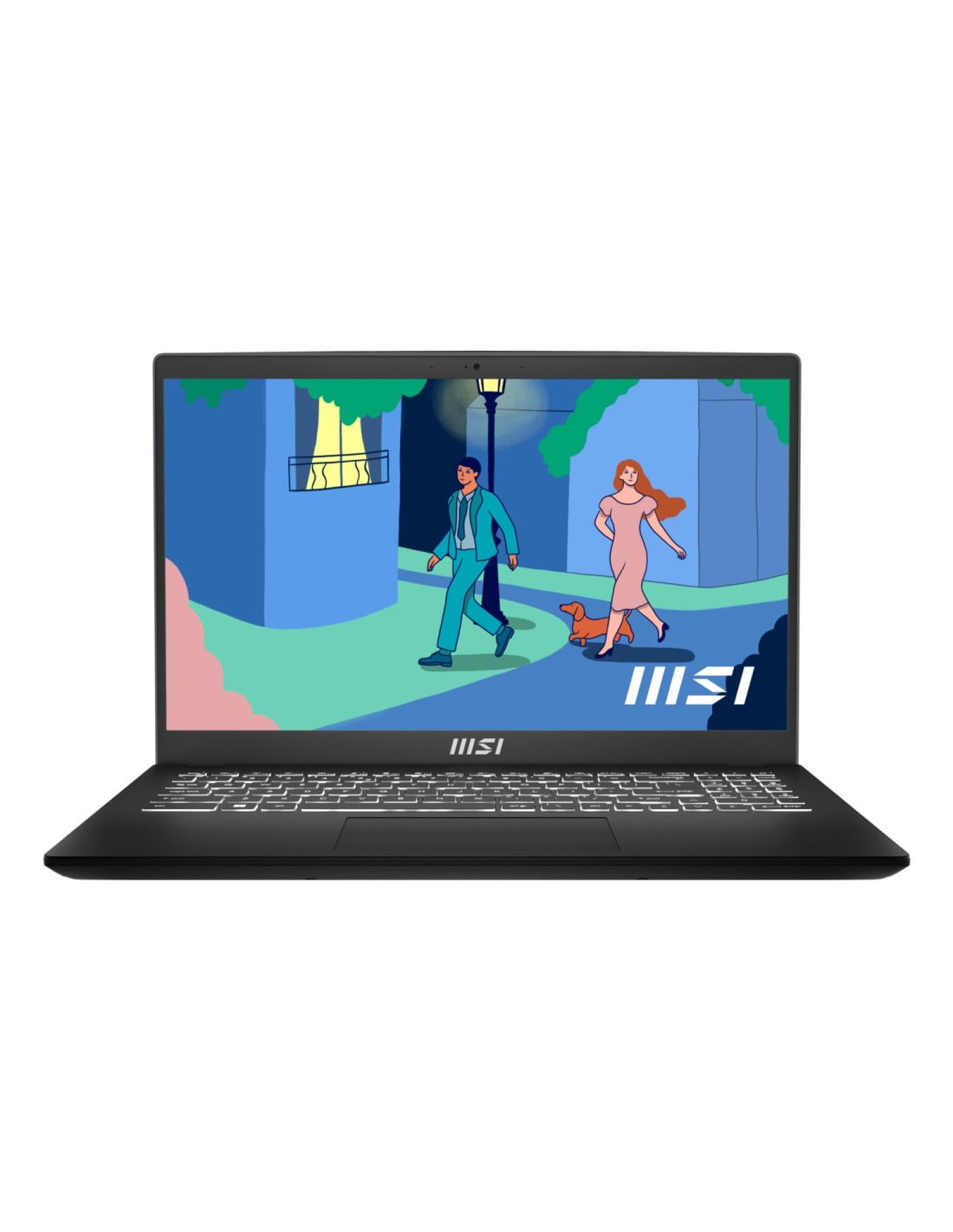 MSI Modern 15 B7M-461ES AMD Ryzen? 5 7430U Portátil 39,6 cm (15.6") Full HD 16 GB DDR4-SDRAM 512 GB SSD Wi-Fi 6E (802.11ax) Wind