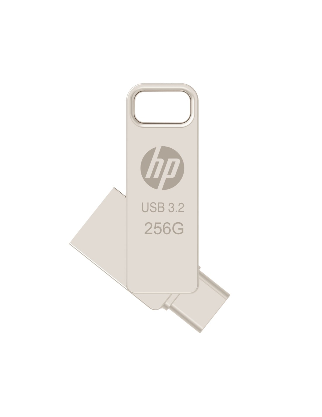 PNY HPFD206C-256 unidad flash USB 256 GB USB Type-A / USB Type-C 3.2 Gen 2 (3.1 Gen 2) Plata
