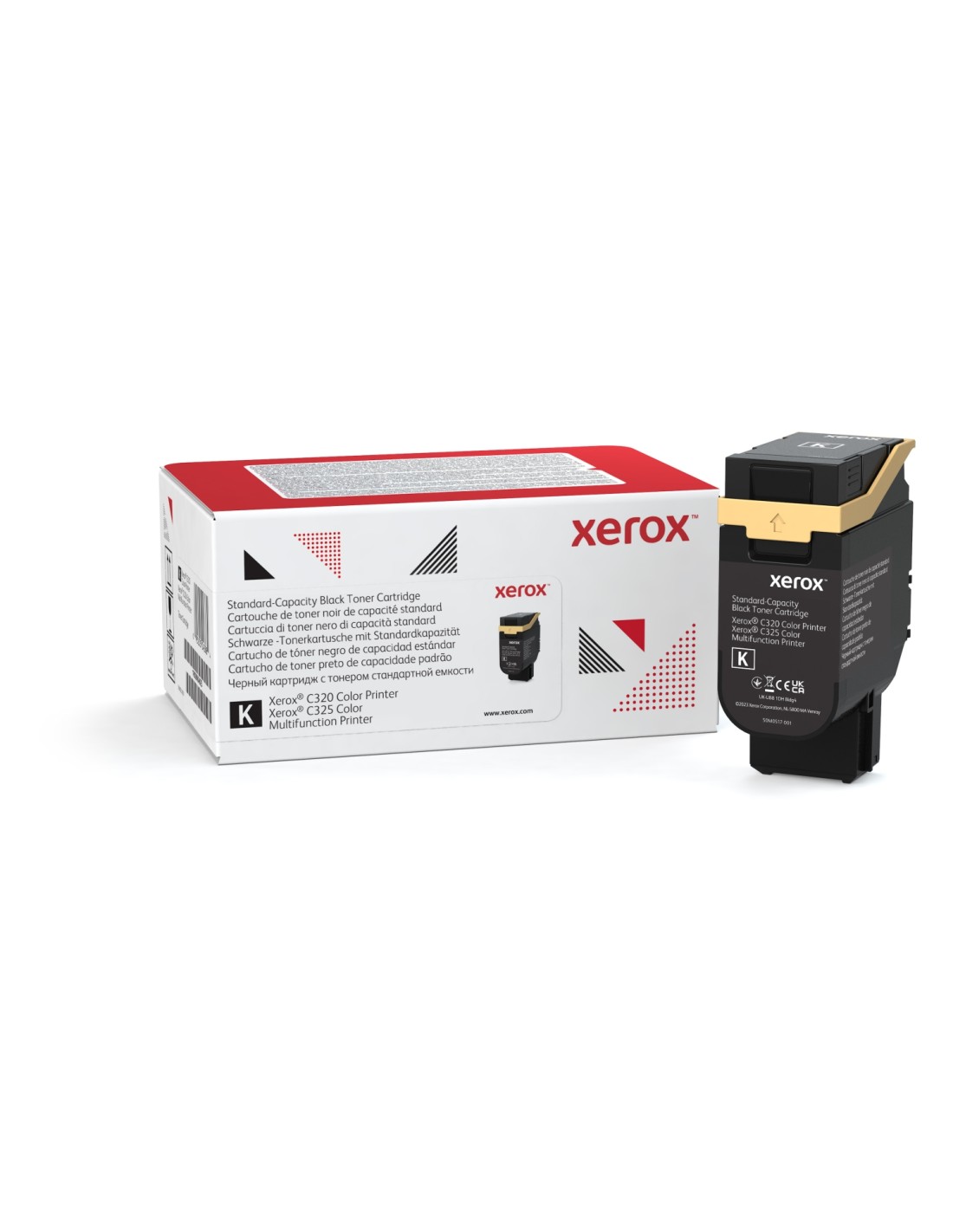 Xerox C320/C325 Cartucho de tóner negro de capacidad estándar (2200 páginas)
