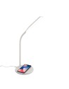 Celly WLLIGHT10WWH cargador de dispositivo móvil Smartphone Blanco USB Cargador inalámbrico Interior