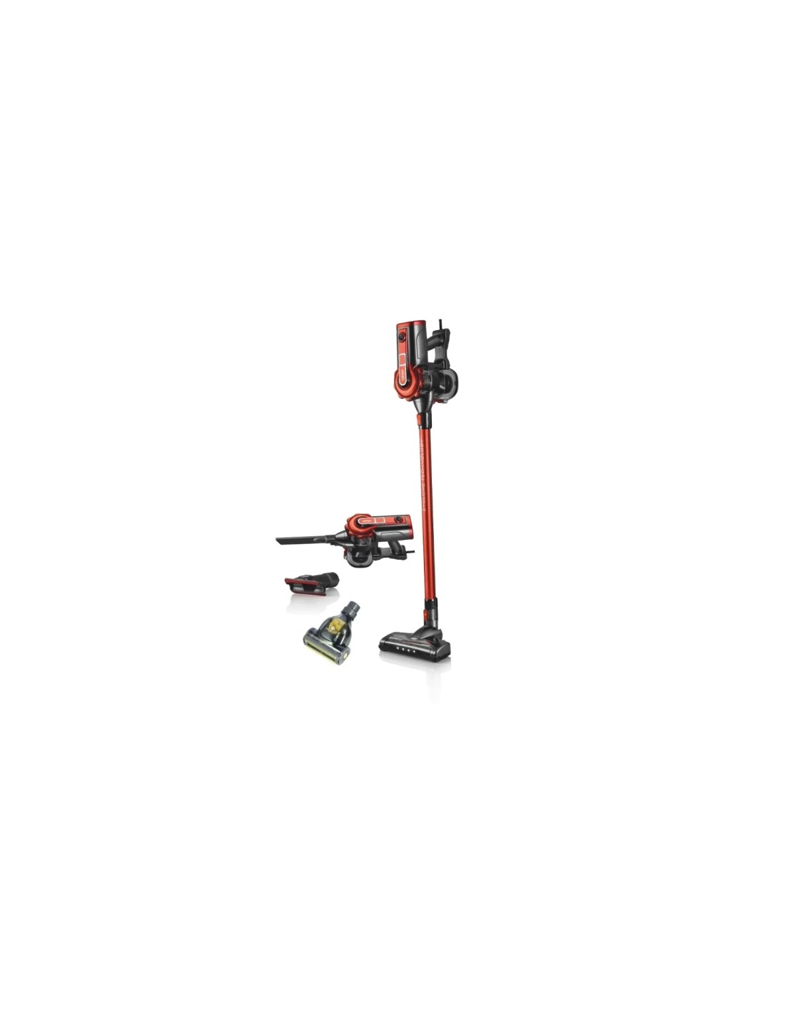 Haeger VC-600.047A aspiradora de pie y escoba eléctrica Aspiradora escoba 2 en 1 Corriente alterna Secar Sin bolsa 0,6 L 600 W N