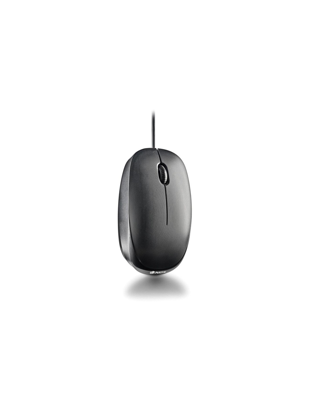 NGS FLAME-C ratón Universal Ambidextro USB Tipo C Óptico 1000 DPI