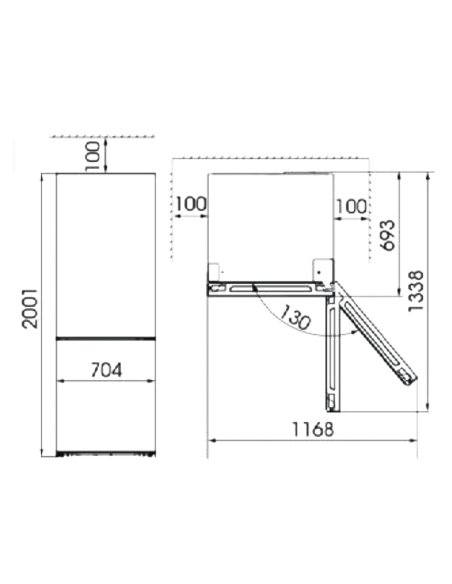 Frigor?fico Bolero CoolMarket Combi 495 Dark E