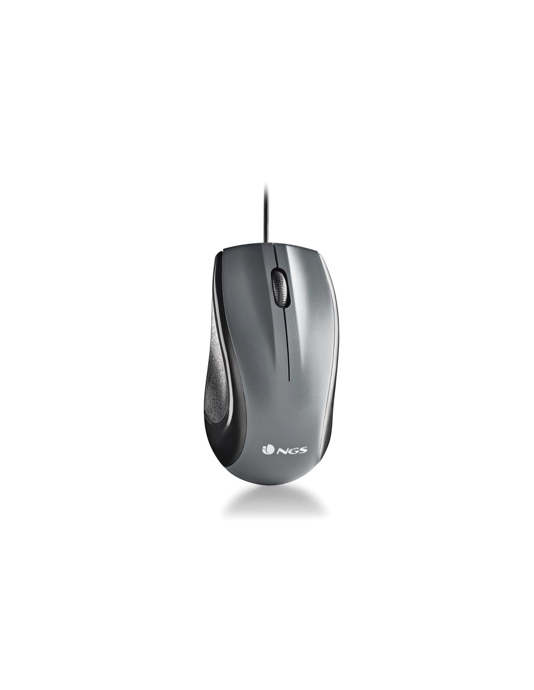 NGS MUSK ratón Universal Ambidextro USB tipo A Laser 1200 DPI