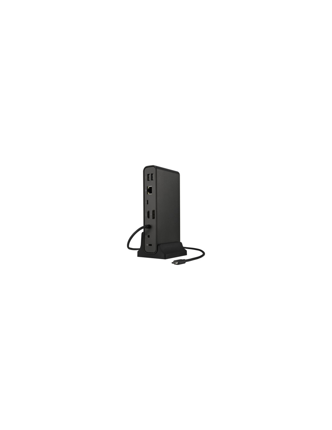 ASUS Triple Display USB-C Dock DC300 Acoplamiento USB 3.2 Gen 2 (3.1 Gen 2) Type-C Negro