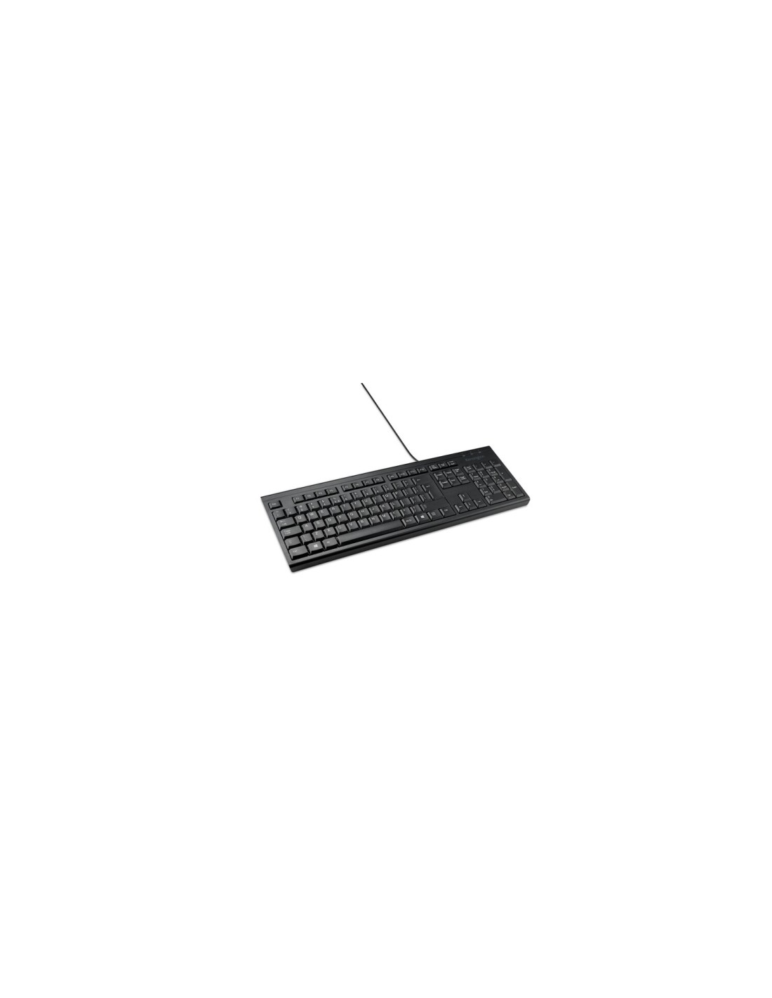 Kensington KB100 EQ teclado Hogar / Oficina USB QWERTY Español Negro