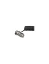 StarTech.com LTLOCK3DCOIL Cable antirrobo Negro Acero inoxidable para portatil