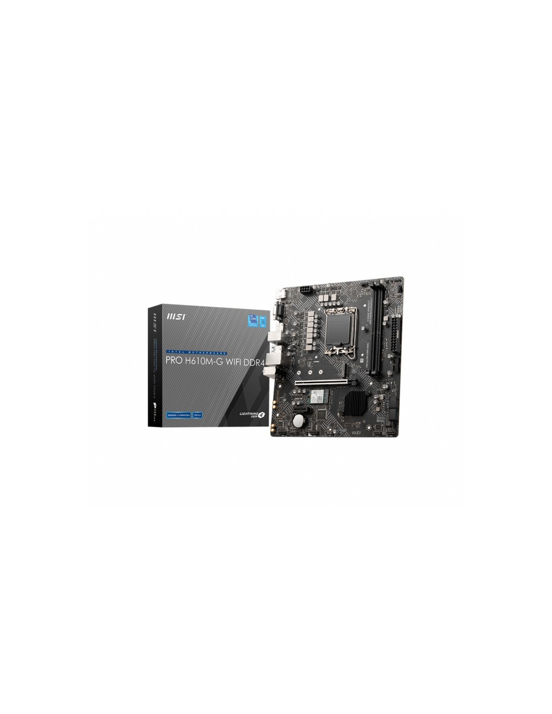 MSI PRO H610M-G WIFI DDR4 placa base Intel H610 LGA 1700 micro ATX