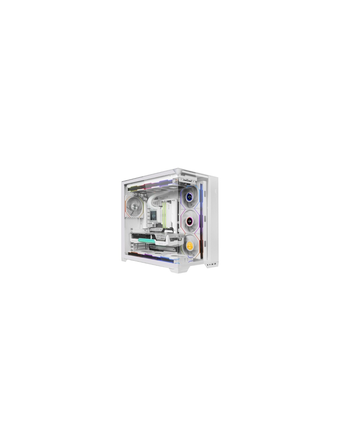Lian Li Uni Fan TL Wireless Lüfter ARGB PWM - 120 mm weiß Carcasa del ordenador Ventilador 12 cm Blanco 1 pieza(s)