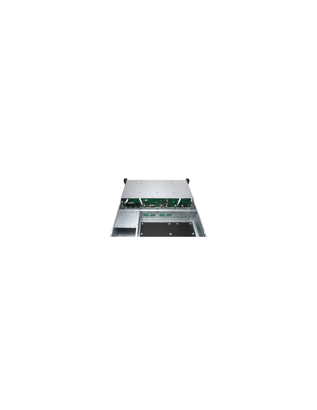UNYKAch Servidor Rack Hot Swap 2U / 12 BahÍ­as Negro, Plata