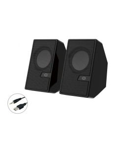 Conceptronic BJORN02B altavoz De 2 vías Negro Inalámbrico y alámbrico