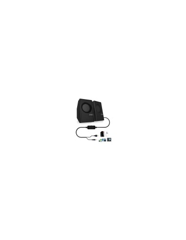 Conceptronic BJORN02B altavoz De 2 vÍ­as Negro Inalámbrico y alámbrico 6 W