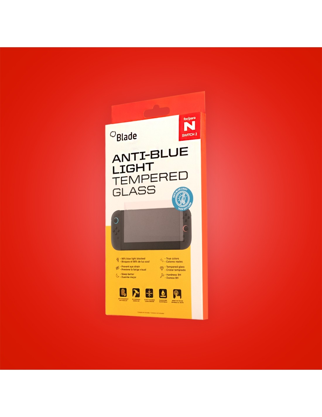 Blade Gaming Anti Blue Light Tempered Glass