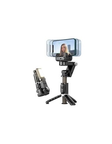 DEVIA GIMBAL PALO SELFIE CON LUZ