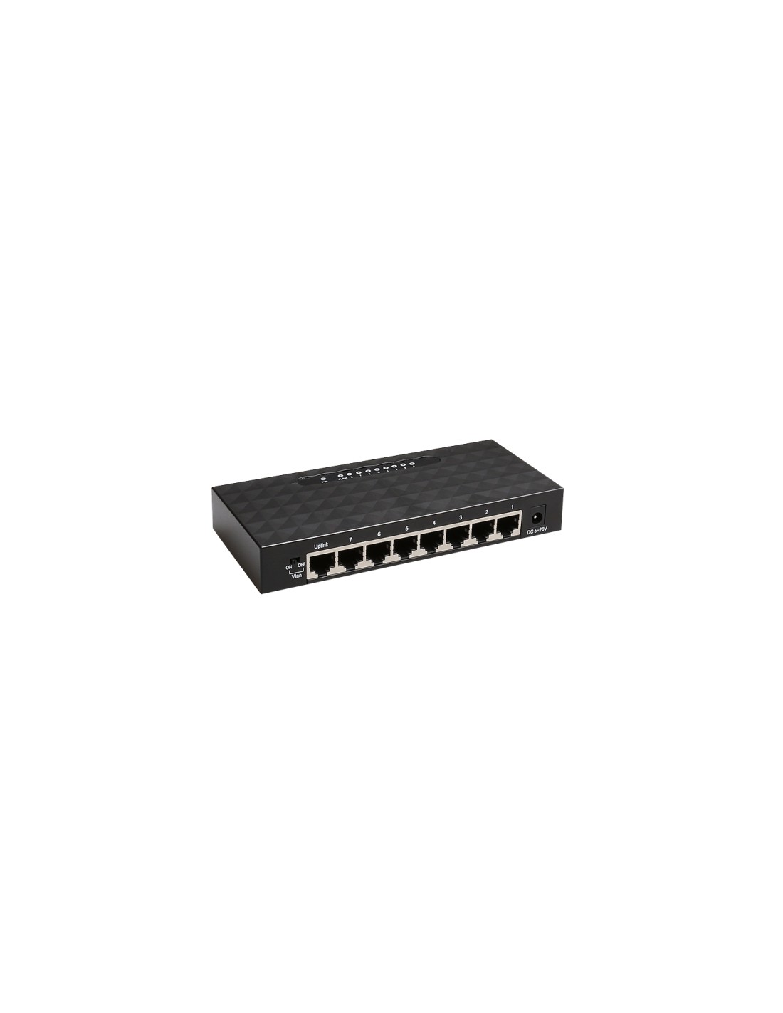 iggual No administrado Gigabit Ethernet (10/100/1000) Negro