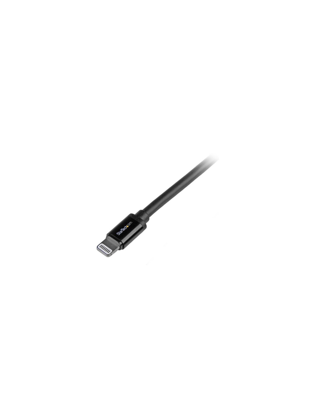StarTech.com Cable 2m Lightning 8 Pin a USB Tipo-A para Apple iPod iPhone 5 iPad - Negro