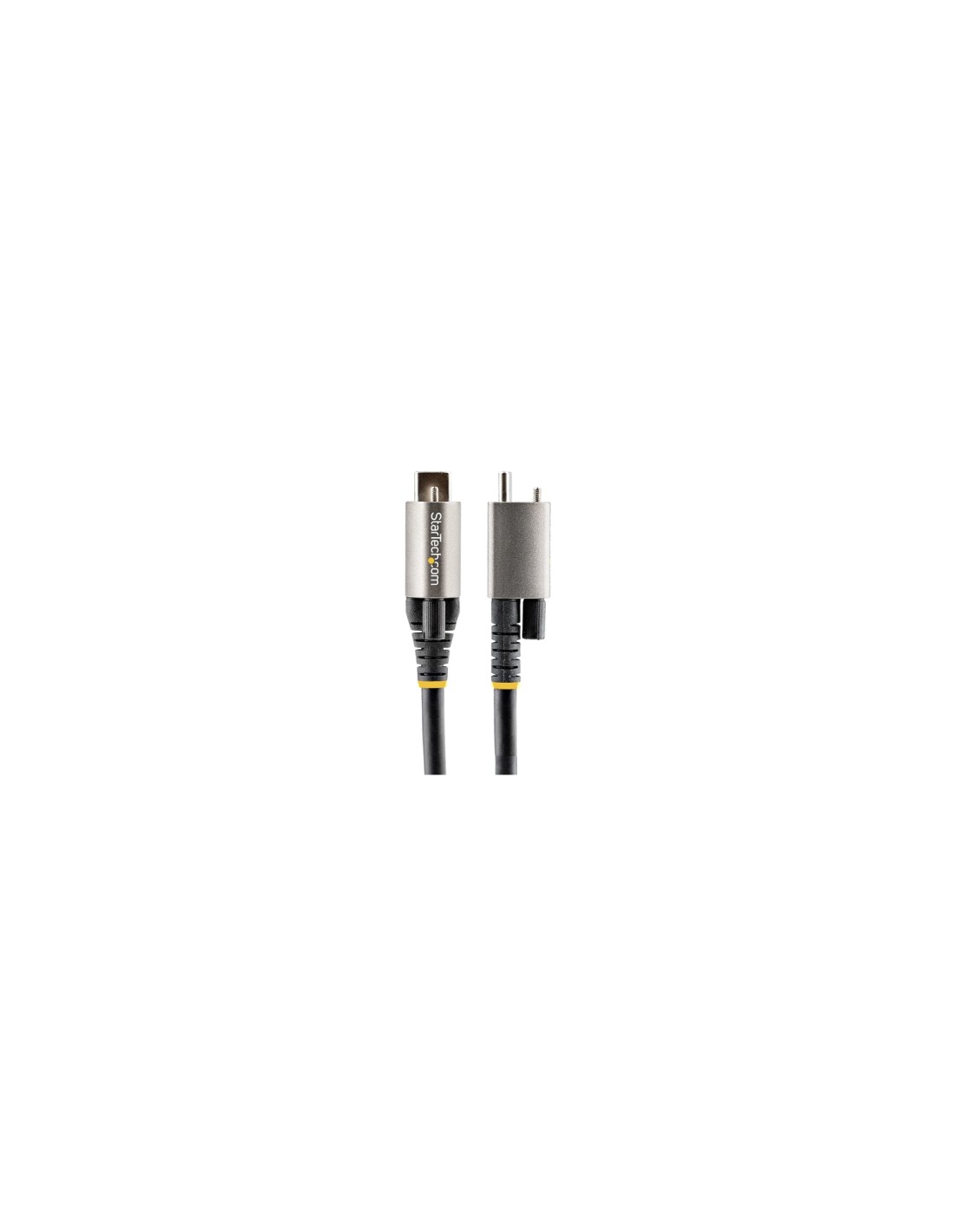 StarTech.com Cable de 50cm USB-C con Tornillo Superior de Fijación -10Gbps - Cable Tipo C USB 3.1/3.2 Gen 2 - con Carga por Entr