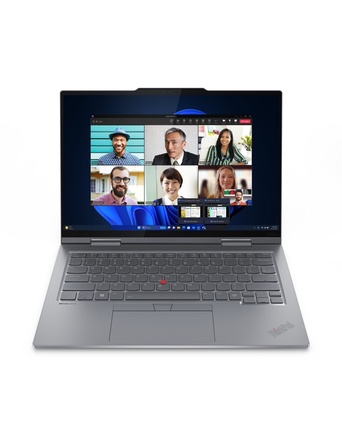 Lenovo ThinkPad X1 2-in-1 Gen 9 Intel Core Ultra 5 125U Híbrido (2-en-1) 35,6 cm (14") Pantalla táctil WUXGA 32 GB LPDDR5x-SDRAM