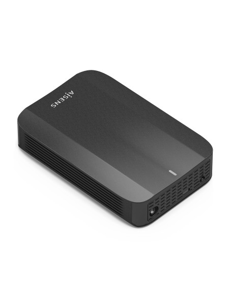 AISENS Caja Externa, 3,5" SATA a USB-C USB3.1 GEN1, Negro