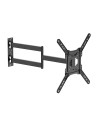 AISENS Soporte Eco Giratorio, Inclinable y Nivelable para Monitor/TV 35kg de 23"-65", Negro