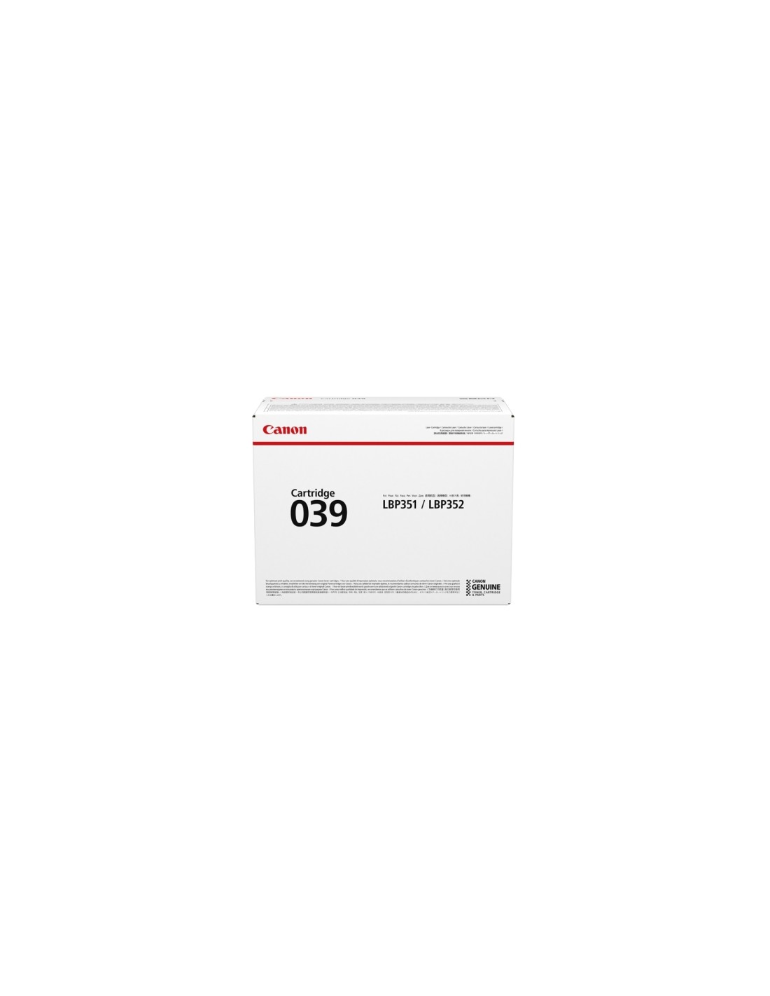 TONER CANON 039 NEGRO 0287C001