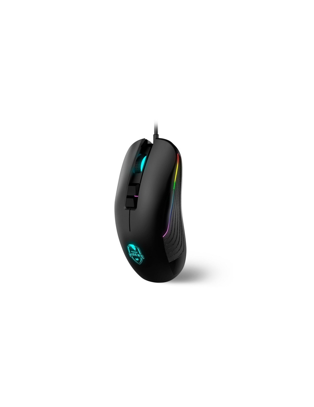 RATON KROM MOVISTAR RIDERS AVAGO 3330 USB NEGRO NXKROMRIDERSM