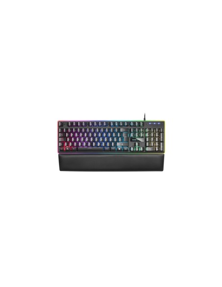 Mars Gaming MK320ES, Teclado Gaming H-Mech, 13 Modos RGB y Halo,
