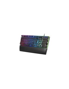 Mars Gaming MK320ES, Teclado Gaming H-Mech, 13 Modos RGB y Halo, 2
