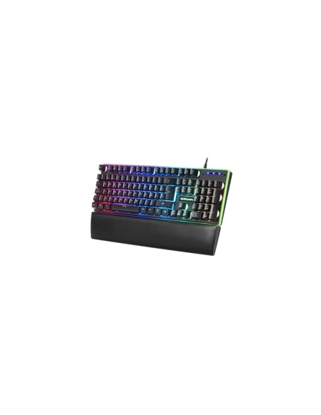 Mars Gaming MK320ES, Teclado Gaming H-Mech, 13 Modos RGB y Halo,