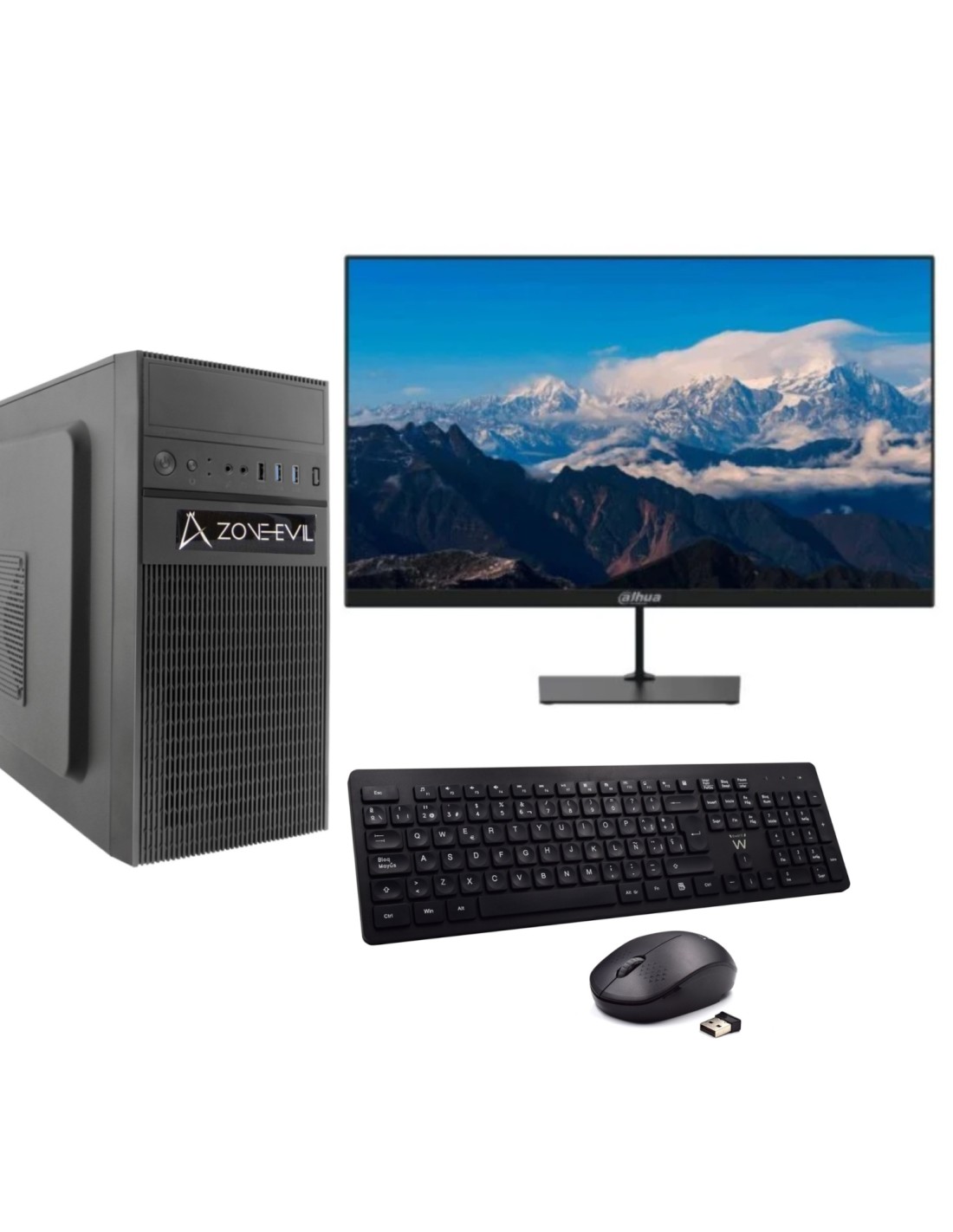 Zone Evil Core Work Intel i5 14400/32GB/1TB SSD Nvme Windows 11+ Monitor Dahua 23.8