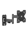 AISENS Soporte Eco Giratorio, Inclinable y Nivelable para Monitor/TV 20kg (3 Pivotes) de 13"-32", Negro