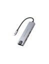 Conceptronic DONN29G base para portátil y replicador de puertos Alámbrico USB 3.2 Gen 2 (3.1 Gen 2) Type-C Gris