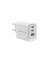 Conceptronic ALTHEA21W65 cargador de dispositivo móvil Universal Blanco Corriente alterna Carga rápida Interior