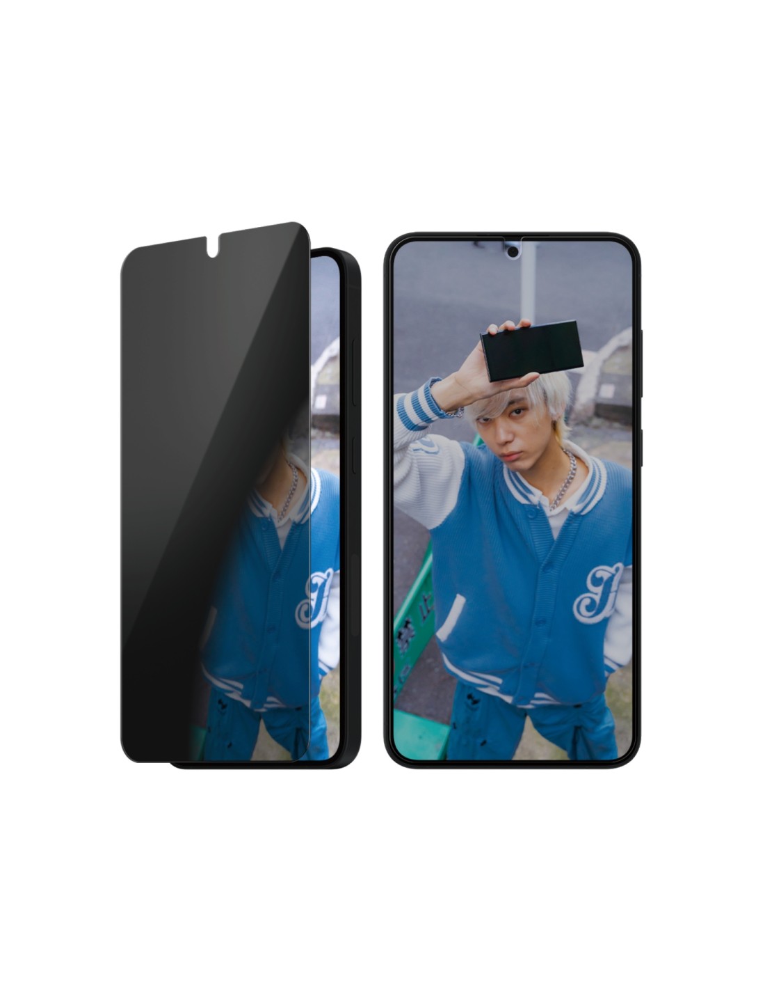 PanzerGlass ® Privacy Screen Protector Samsung Galaxy S25+ | S24+ | Ultra-Wide Fit Protector de pantalla 1 pieza(s)