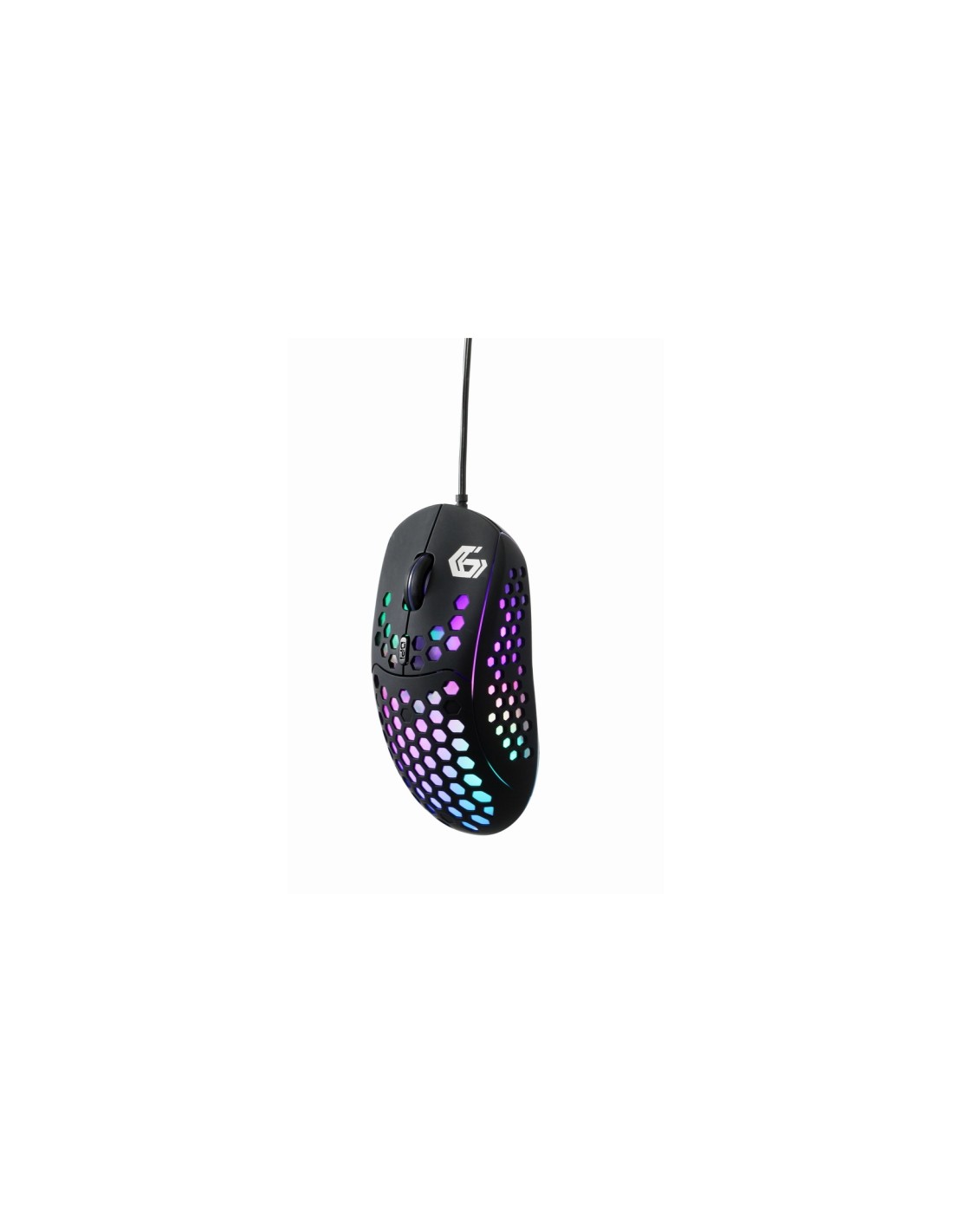Gembird MUSG-RAGNAR-RX400 ratón Juego Ambidextro USB tipo A 10000 DPI