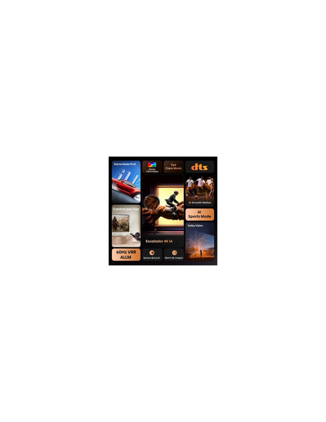 Hisense 55A6Q Televisor 139,7 cm (55") 4K Ultra HD Smart TV Wifi Negro 300 cd / m²