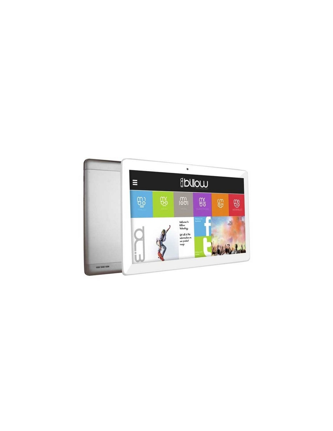 TABLET BILLOW X103 10.1 QC 1GB 16GB 3G PLATA X103S
