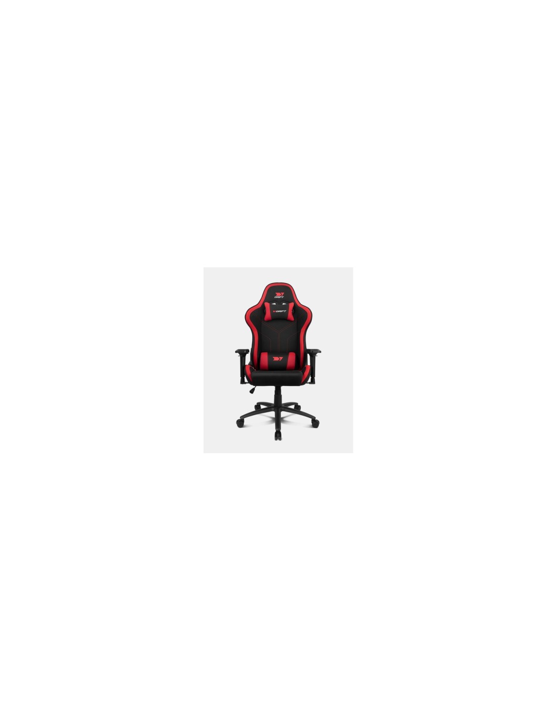 DRIFT DR110BR silla para videojuegos Butaca para jugar Asiento acolchado Negro, Rojo