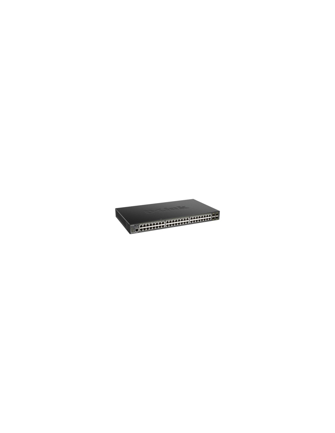 D-Link DGS-1250-52XMP Gestionado L3 Energía sobre Ethernet (PoE) Negro
