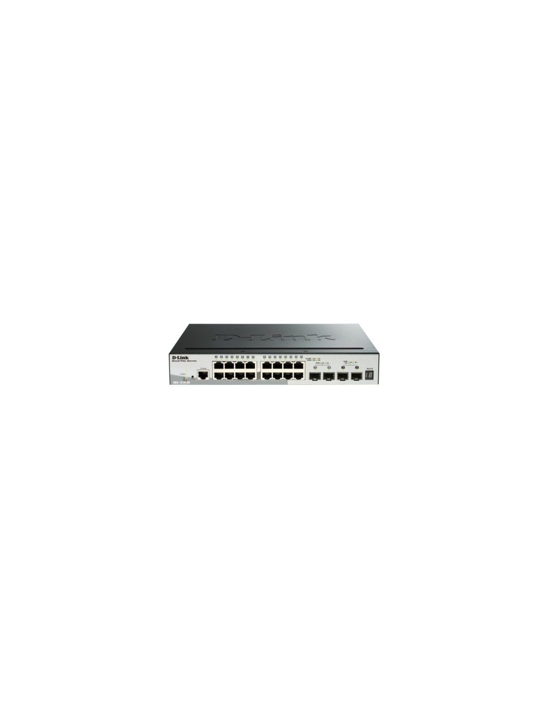D-Link DGS-1510-52XMP Gestionado L3 Gigabit Ethernet (10/100/1000) Energía sobre Ethernet (PoE) Negro