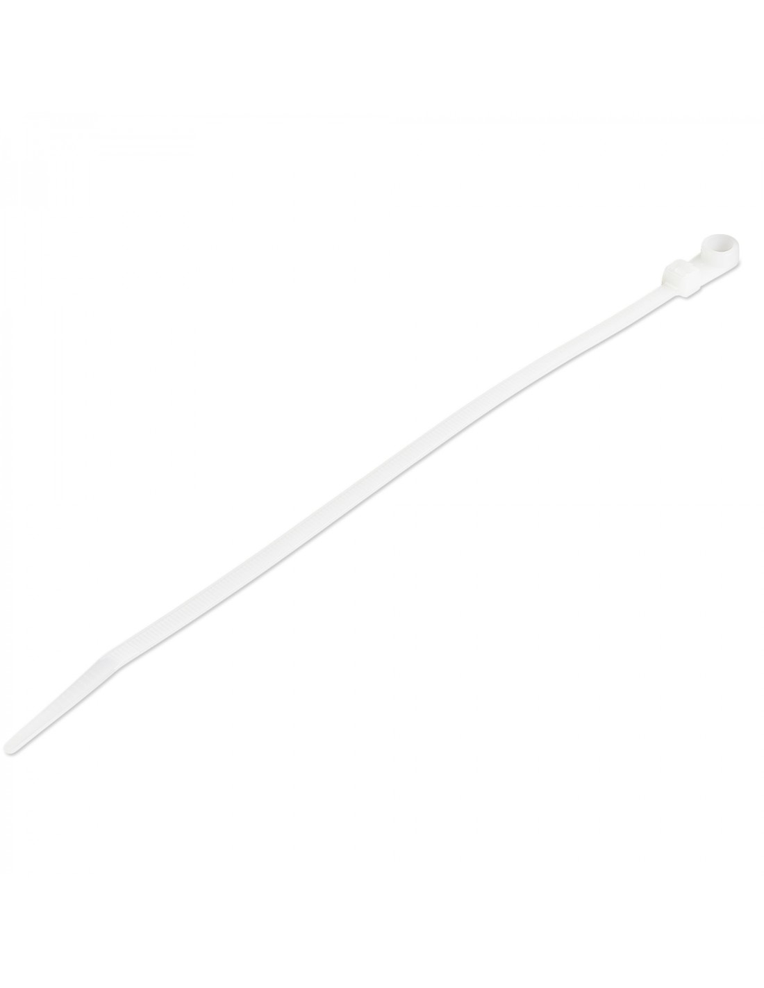 StarTech.com Bridas sujetacables de 20cm con perforación de montaje - 4 mm de ancho, para grupo de cables de 52 mm, soportan 22 